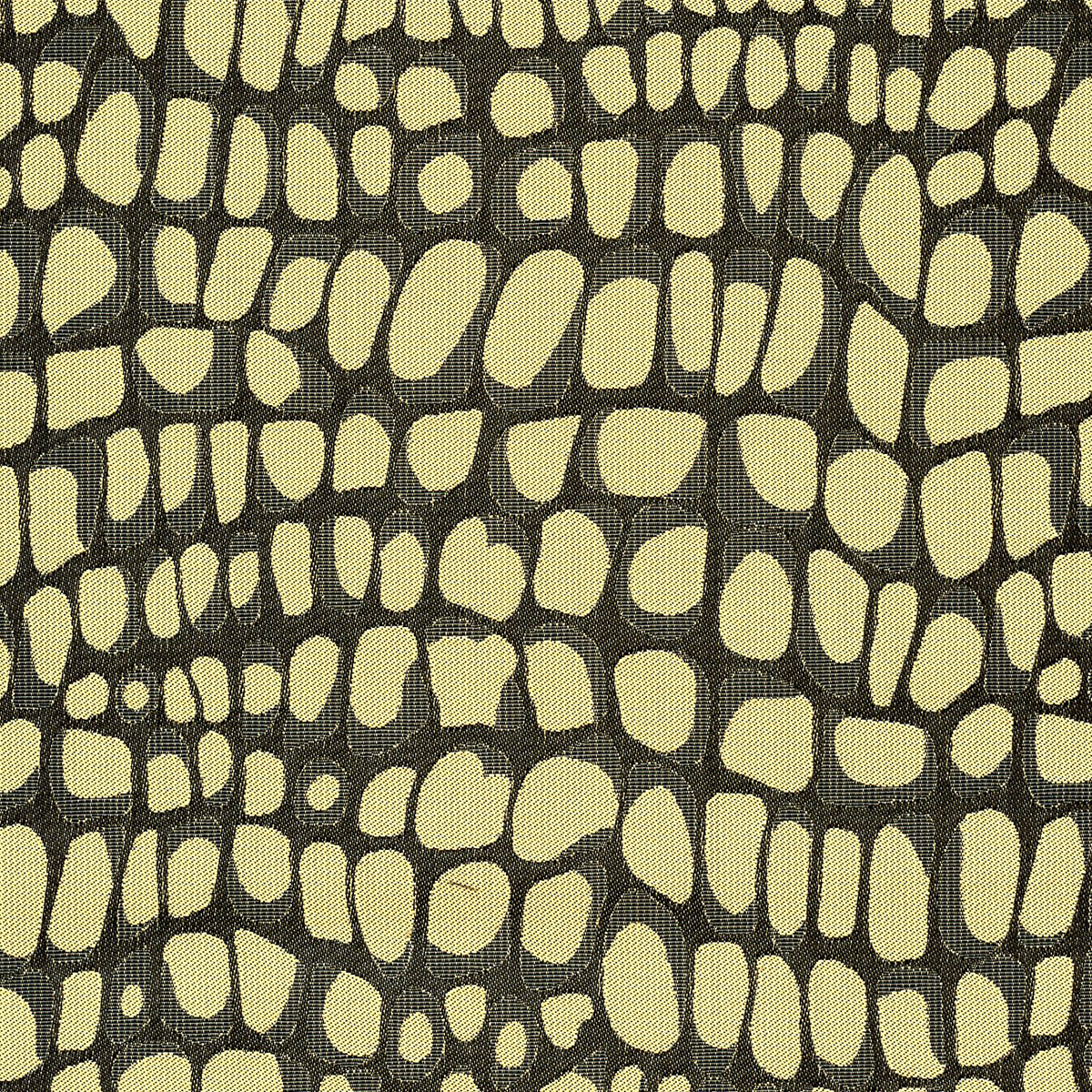 Fabric Polyester Jacquard; RT7226E-002 Crocodile Skin Gold