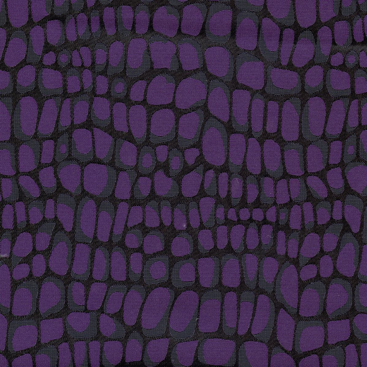Fabric Polyester Jacquard; RT7226E-004 Crocodile Skin Purple