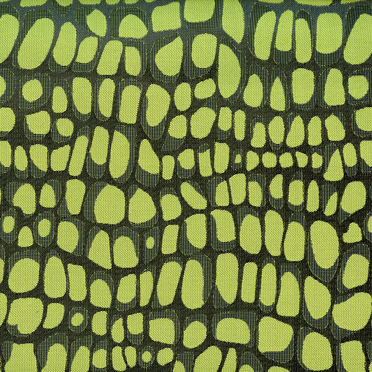 Fabric Polyester Jacquard; RT7226E-005 Crocodile Skin Green