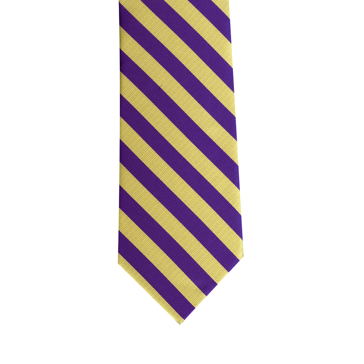 Men's Necktie Polyester Woven; Repp Stripe J10-0215