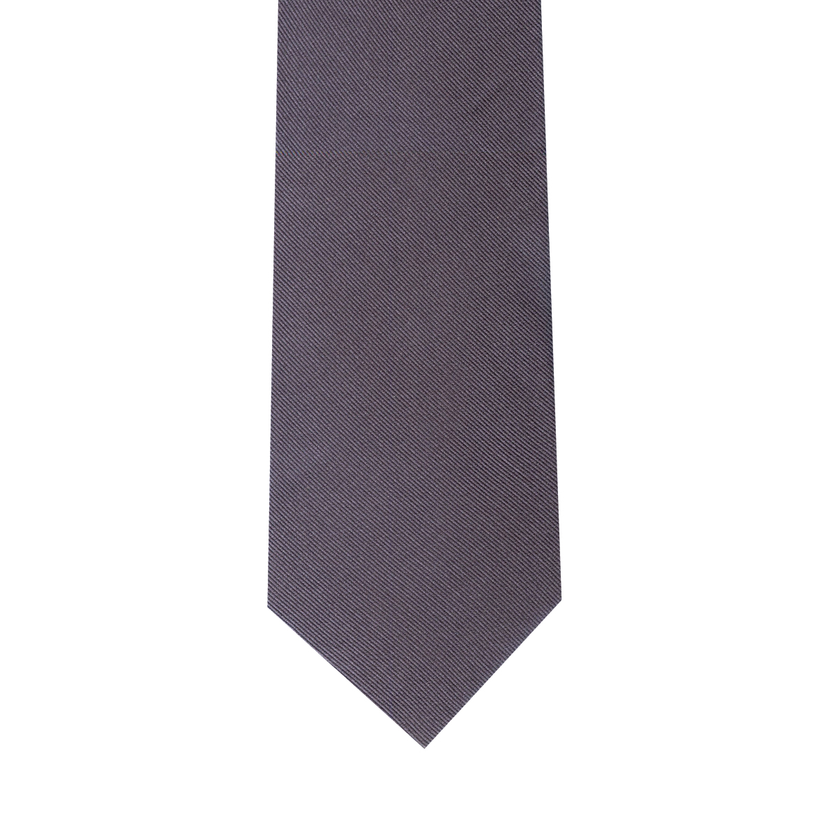 Men's Necktie Silk Woven; Repp Solid W30-0051
