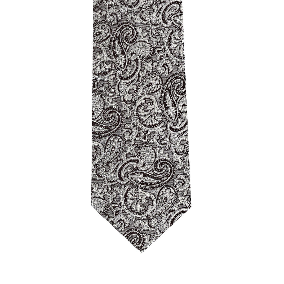 Men's Necktie Silk Woven; Classic Paisley W50-0025