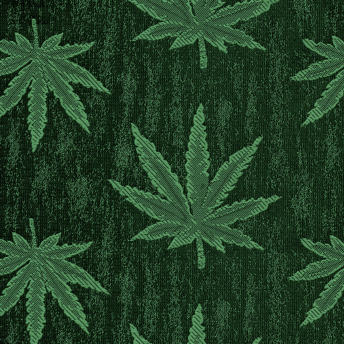 Fabric Polyester Jacquard; RT7780E-001 Cannabis Green