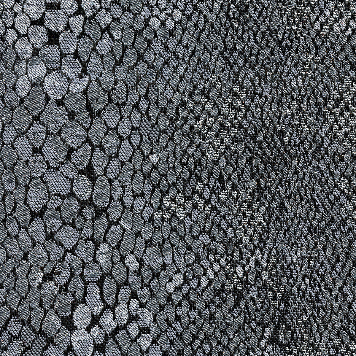 Fabric Polyester Jacquard; RT7498E-002 Python, Silver