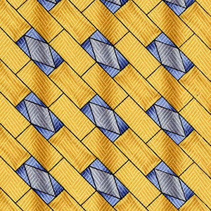 Fabric Print PF10-0033 Yellow