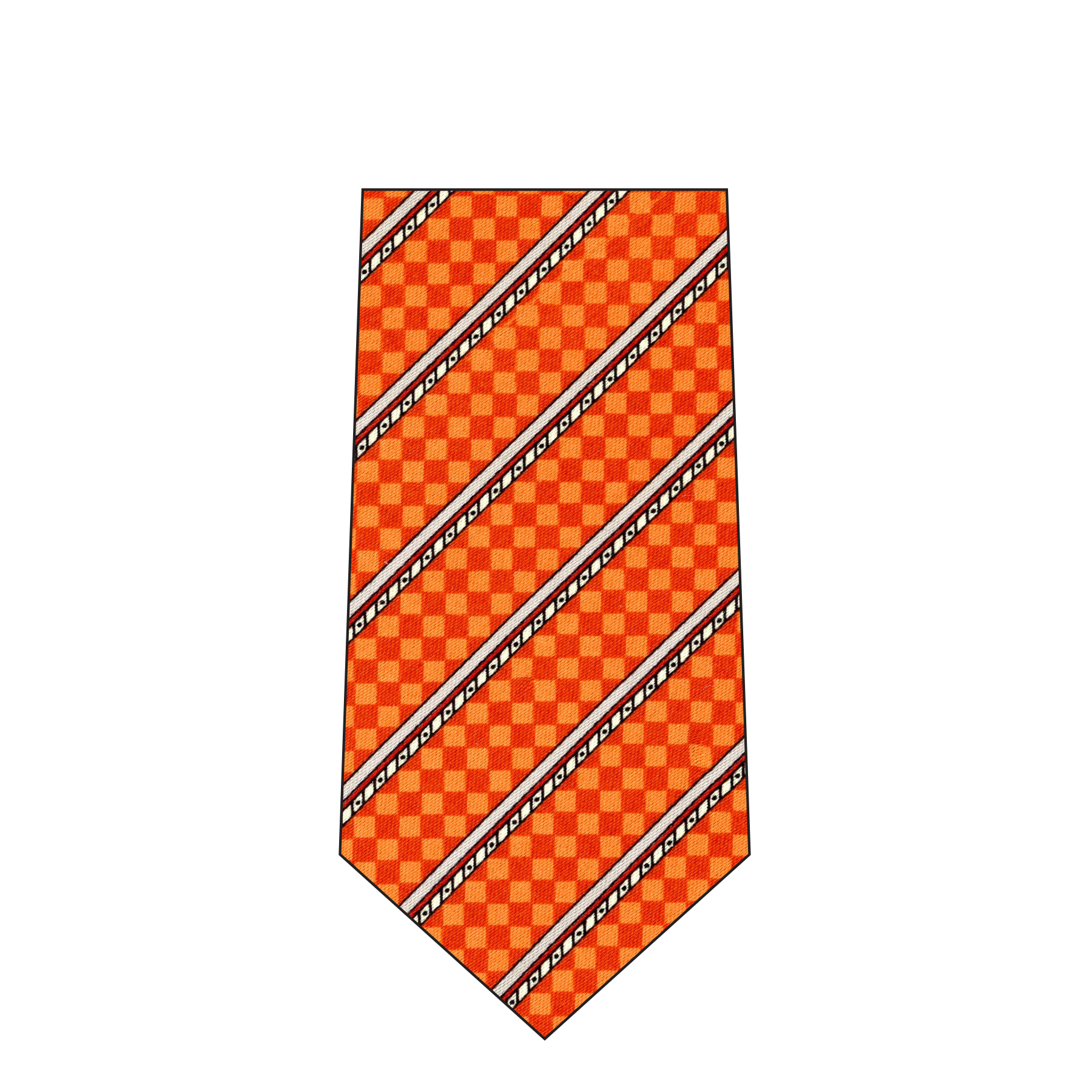 Fabric Print PF10-0039 Orange - Image 3