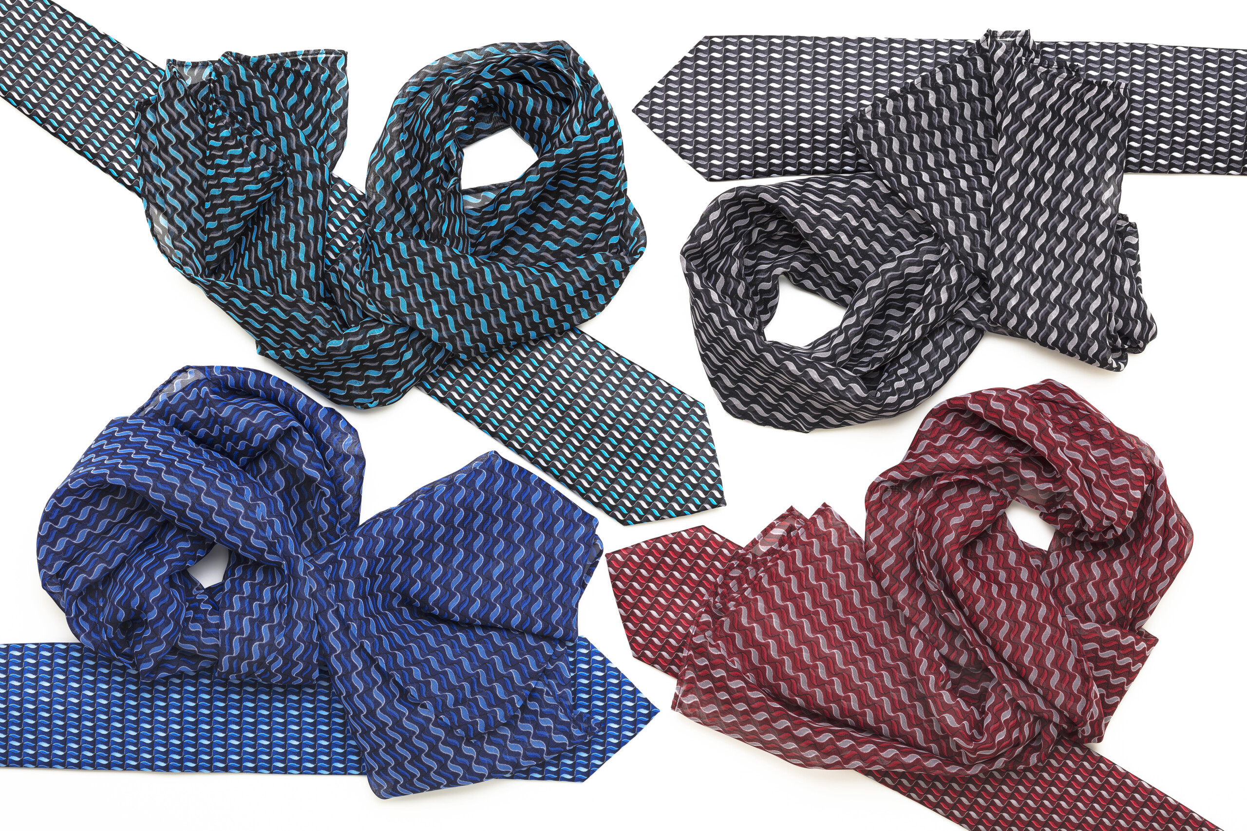 Men's Necktie Polyester Print C20-0156 - Image 3