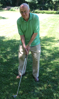 wally golfing
