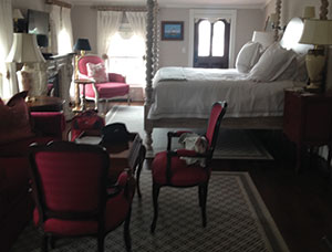 The amazing “Kate” suite at the spectacular Three Stories, a new accommodation, which opened in July.
