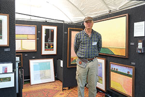 Peyton Higgison Mixed Media Brunswick, ME. Ilene Africk Photo