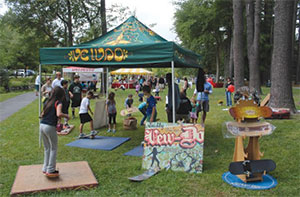 The festival is all about community fun for the whole family.