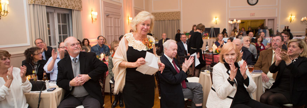 MHA Volunteer, Mary Nicolich, recipeint of the MHA Spirit Award