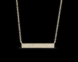 18K Yellow Gold with Diamonds