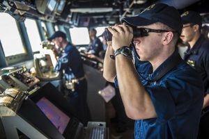 Lt.j.g. Anthony Rush of Putnam Valley is a strike officer aboard the destroyer operating out of Yokosuka, which is located approximately 35 miles south of Tokyo and accommodates the United States’ furthest forward-deployed naval forces.