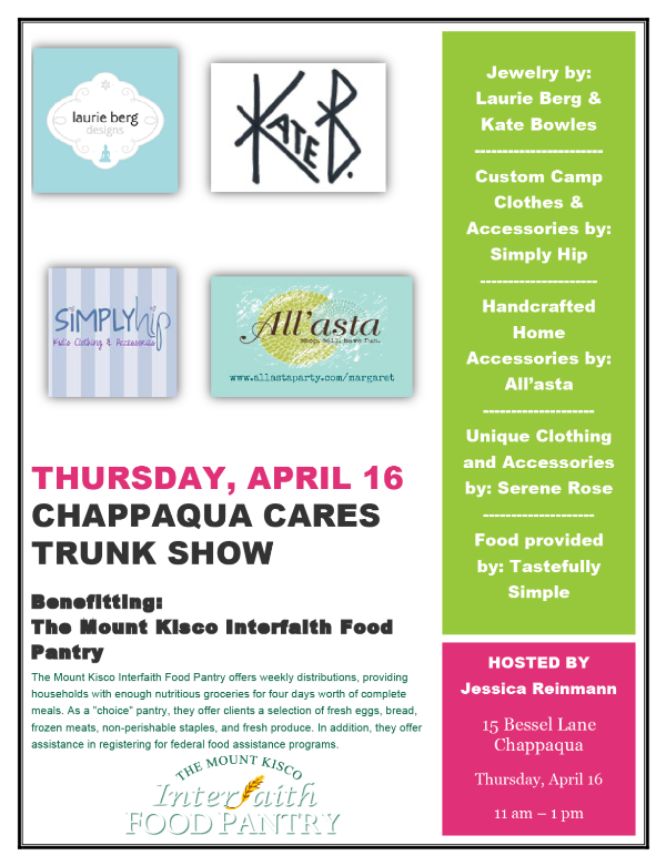 Chappaqua Cares Trunk Show