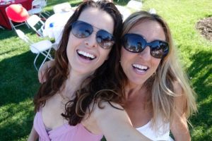 Chappaqua Mom’s founder, photographer Julie Scott with Georgia