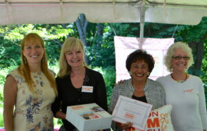 Million Mom Honorees L-R: Jill Brooke, Donna Dees-Thomases, Congresswoman Nita Lowey, and Elise Richman.