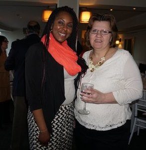 Athenia Lee, Director of Teen Center at BGCNW; Lydia Howie, Grant Writer.