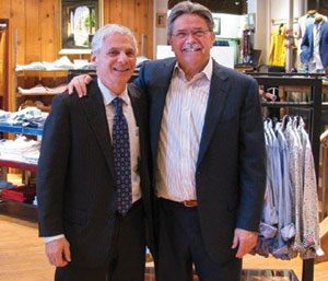 Barry Mishkin (L) and Rick Buggee (R), co-owners of local favorite Family Britches