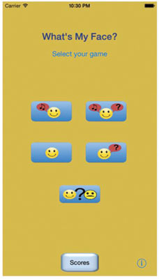 Screenshot of the engaging opening page for the free Robobenders iPhone App. Robobenders Photo