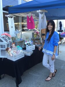 HipKids owner Trish Kallman shares, “It’s my very first day – this is it!”