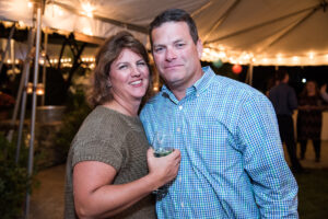 FMF Event Chair Kelly Sullivan and husband Tim, owners of Quaker Hill Tavern in Chappaqua