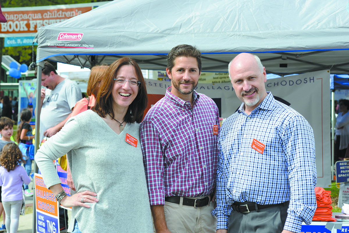 Team New Castle candidates (L-R): Eileen Gallagher, Seth Chodosh and Robert Greenstein