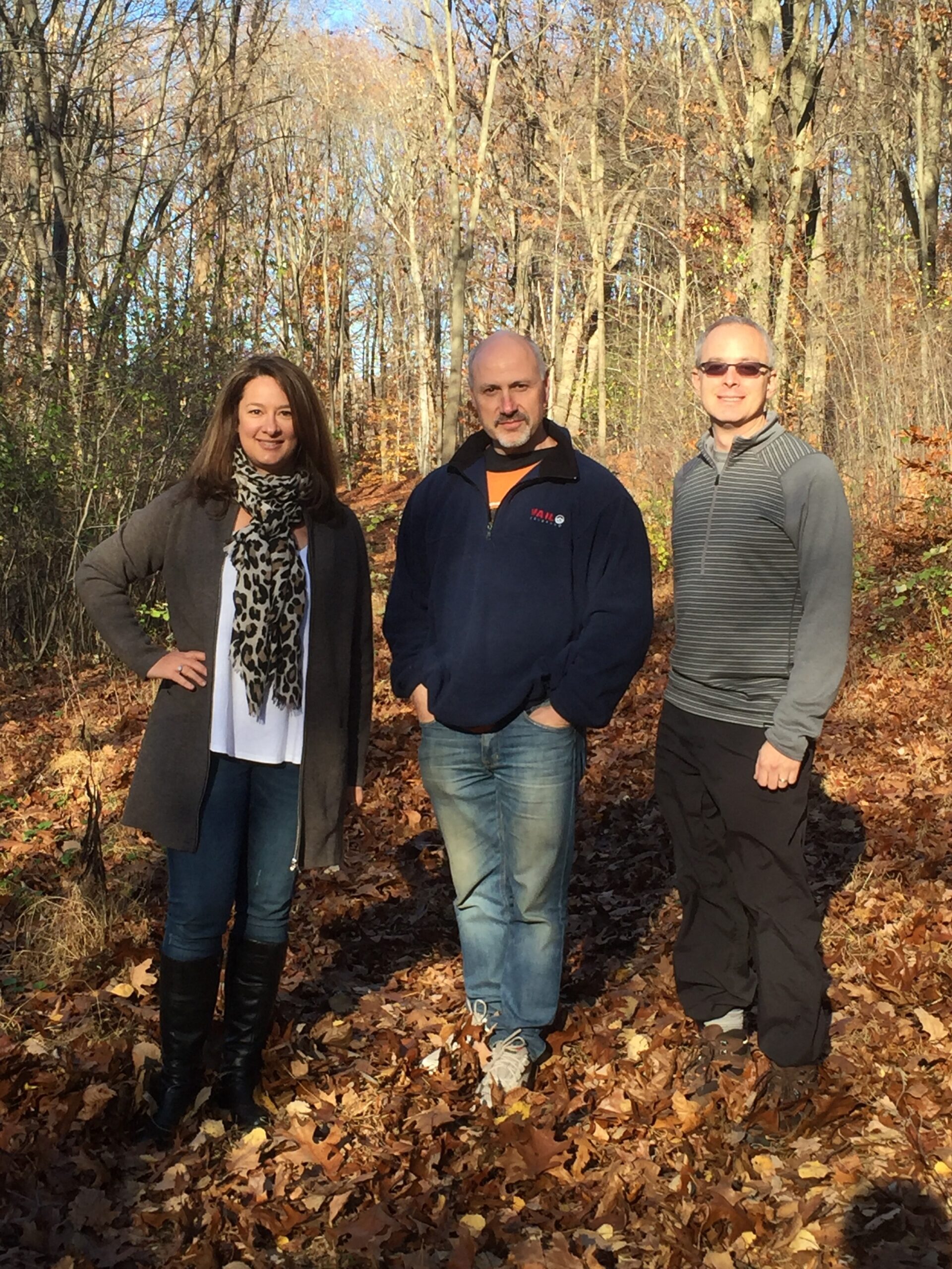 L-R: New Castle Deputy Supervisor Lisa Katz, New Castle Town Supervisor Rob Greenstein, and New Castle Resident and proposer of the ChapLine, Dan Googel