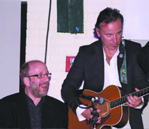 Jon and Bruce Springsteen