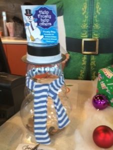Donation jar photo