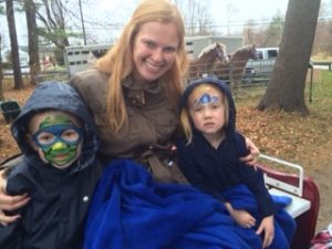 Horse drawn carriage ride photo