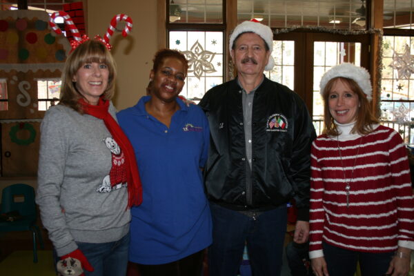 Donna Patane, Police Columbia Assoc. of Westchester, Gwen Vandross, Sunshine Children's Home, Ed Patane, Police Combia Assoc. of Westchester and Linda Mosiello, Sunshine Children's Home.