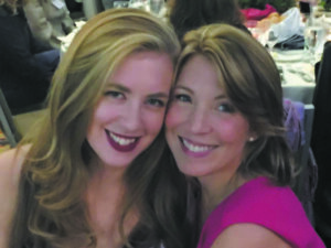 Susan Chatzky (right) and her daughter Maile Hamilton at a recent Planned Parenthood fundraiser.