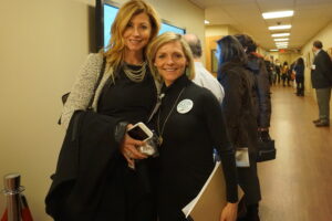 (l-r) Chappaqua's Jennifer Rosar Gefsky with Whitney Wasserman, NWH development manager, Capital Campaign