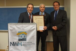A second proclamation to NWH for its Centennial came from the County Legislators' office.