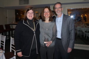 Ann Herrero with Eileen and Michael Gallagher