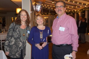 Beth Rordham, Joan Bigg and Frank Bastone