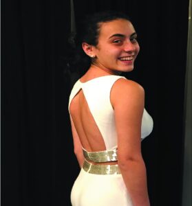 white dress