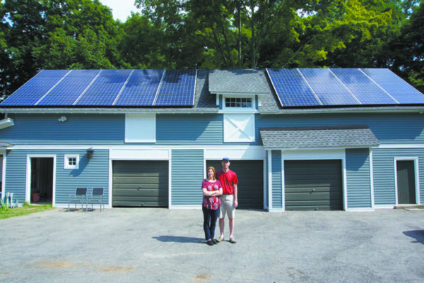 Peter Martin and Kendal Sandlin in New Castle