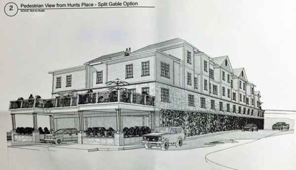 Conifer’s visual rendering of the proposed a ordable housing