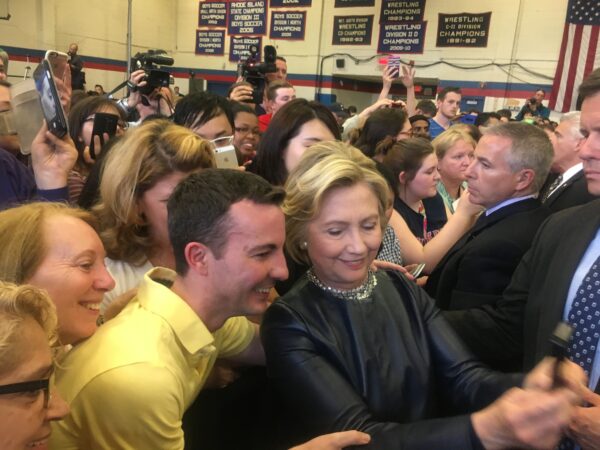 Hillary Rhode Island 2