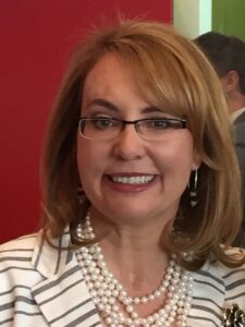 Former Congresswoman Gabby Giffords in White Plains Photo by Jessica Meller