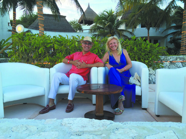 Dr. Lydia Evans and her husband Arnold Toback, M.D., who is also a dermatologist along with being an actor.
