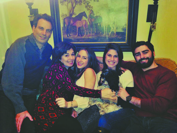 Paula Barbag and her family