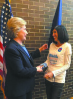 You know, that moment when you actually MEET her! Randee Glazer, while volunteering