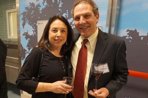 President and CEO of NWH Joel Seligman with his wife, Joyce