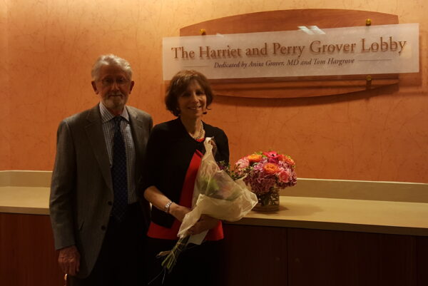 Tom Hargrove with Anita Grover