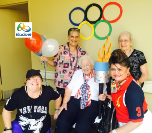 (L-R): Staci Hickey, Georgina Garcia, Catherine Carpenter, Lucille Lopez and Marilyn Hoermann.