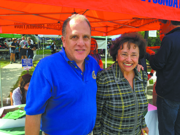 Rotary’s Sandy Bueti with Congresswoman Nita Lowey