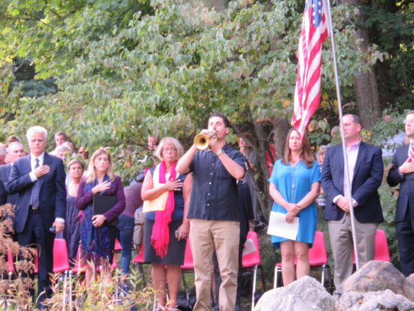 "Taps" performed by Joe Sabia of the Chappaqua Orchestra